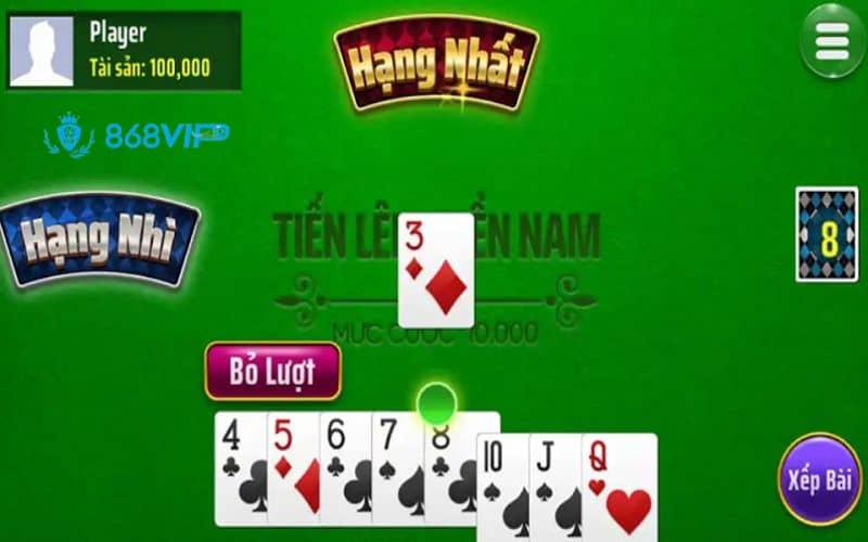 Các bước chơi bài tiến lên miền nam online tại 868VIP Các bước chơi bài tiến lên miền nam online tại 868VIP