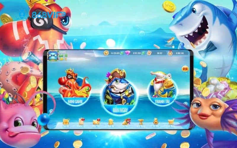 Các sảnh chơi bắn cá phát tài tại 868VIP Các sảnh chơi bắn cá phát tài tại 868VIP
