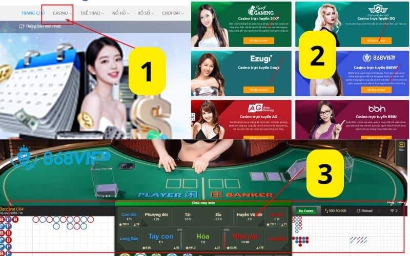 Hướng dẫn các bước chơi baccarat Hướng dẫn các bước chơi baccarat