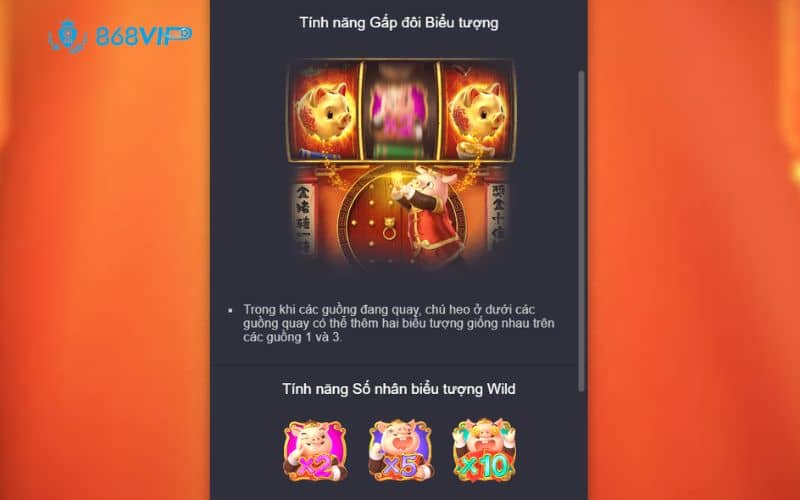 Tính năng gấp đôi biểu tượng giúp tăng cơ hội trúng thưởng Tính năng gấp đôi biểu tượng giúp tăng cơ hội trúng thưởng