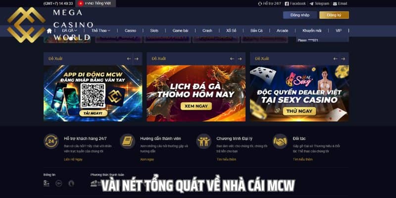MCW là địa chỉ cung cấp dịch vụ giải trí trực tuyến uy tín MCW là địa chỉ cung cấp dịch vụ giải trí trực tuyến uy tín