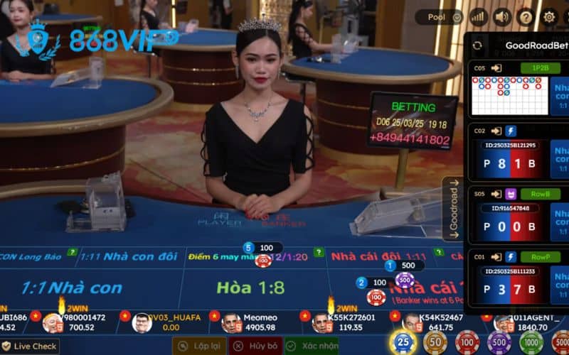 Giao diện đặt cược như casino thật Giao diện đặt cược như casino thật