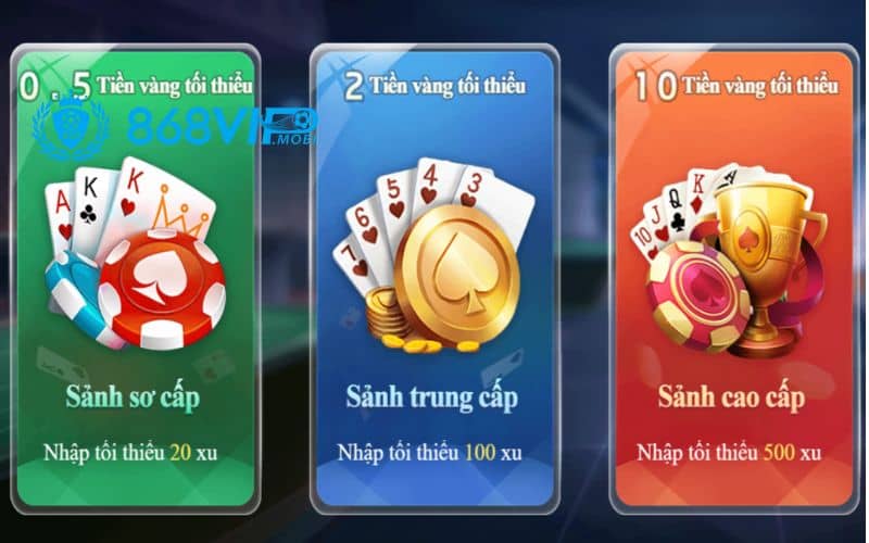Sảnh chơi bài từ tân thủ đến cao thủ Sảnh chơi bài từ tân thủ đến cao thủ